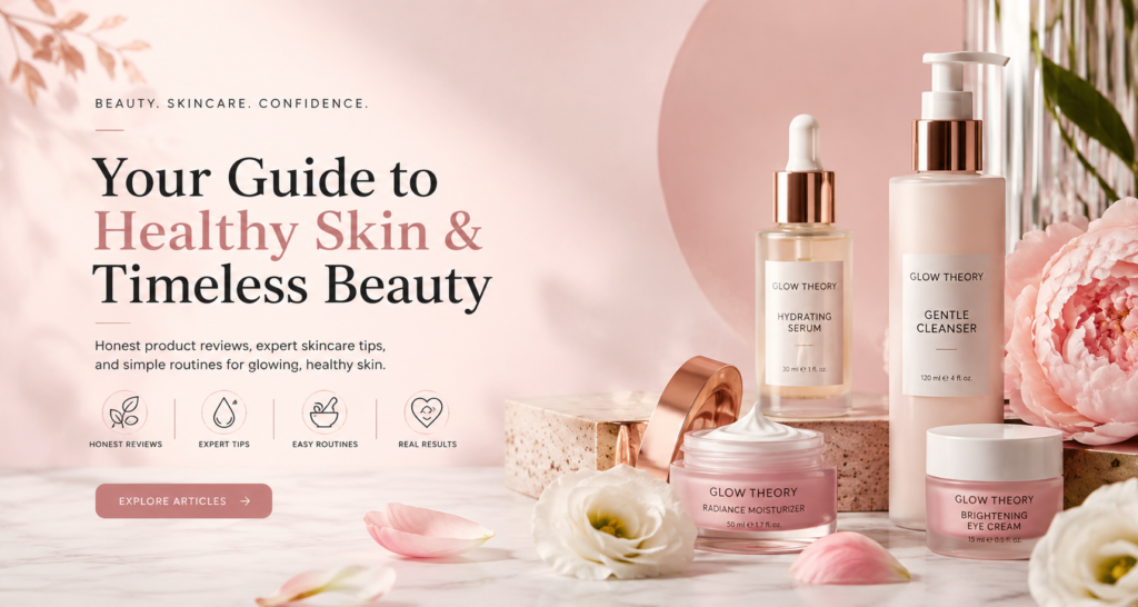 Skincare routine for Women