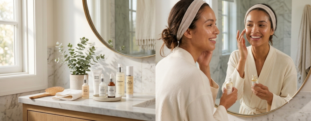 Morning Skincare Routine for Women